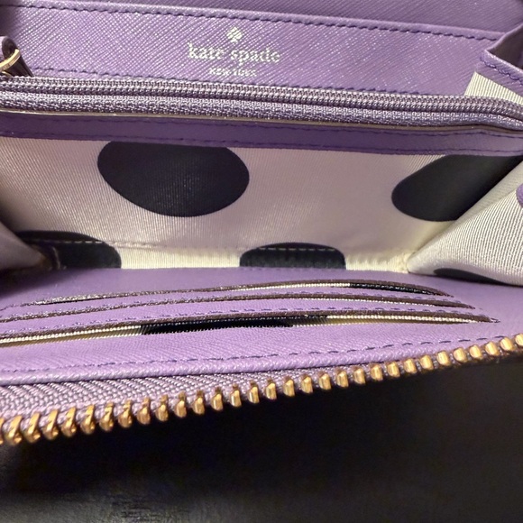 Bundle Like new Kate Spade Lavender  wallet - Picture 14 of 14